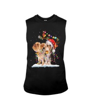 Yorkshire Terrier Light Christmas Sleeveless Tee tile