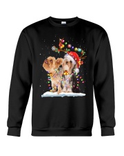 Yorkshire Terrier Light Christmas Crewneck Sweatshirt tile