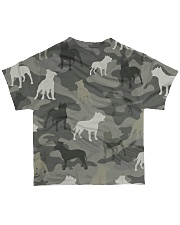 American Pit Bull Terrier Camouflage All-over T-Shirt back