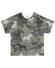 American Pit Bull Terrier Camouflage All-over T-Shirt front