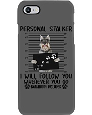 Standard Schnauzer Personal Stalker Phone Case tile