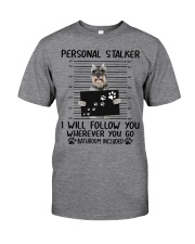 Standard Schnauzer Personal Stalker Classic T-Shirt tile