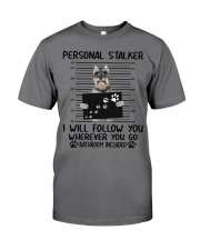 Standard Schnauzer Personal Stalker Premium Fit Mens Tee tile