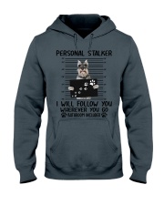 Standard Schnauzer Personal Stalker Hooded Sweatshirt tile