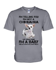 I'm Telling You I'm Not A Chihuahua V-Neck T-Shirt tile