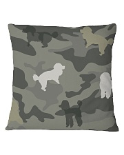 Poodle Camouflage Square Pillowcase thumbnail