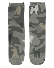 Poodle Camouflage Crew Length Socks thumbnail