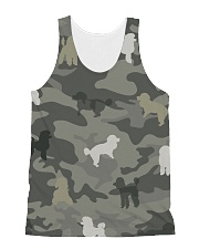 Poodle Camouflage All-over Unisex Tank thumbnail
