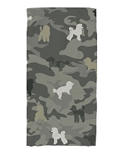 Poodle Camouflage Beach Towel thumbnail