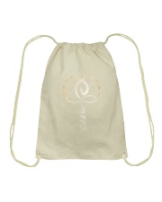 Let it be yoga Drawstring Bag thumbnail