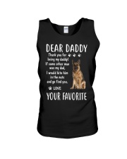 Dear Daddy - Your Favorite - Dog Unisex Tank thumbnail