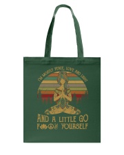 Im mostly peace 2 Tote Bag thumbnail