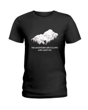 The Mountains Are Calling Ladies T-Shirt thumbnail