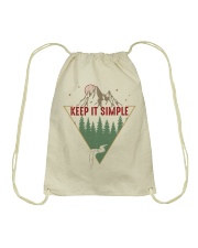 Keep it simple Drawstring Bag thumbnail