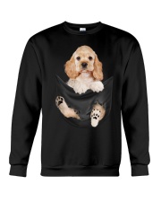 Cocker Spaniel In Pocket Crewneck Sweatshirt thumbnail