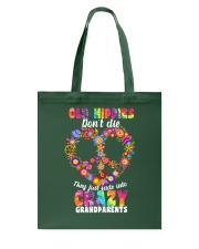 Old hippie don't die Tote Bag thumbnail