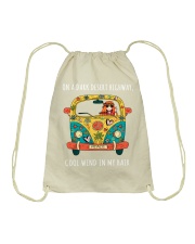 On a dark desert highway HP01 Drawstring Bag thumbnail