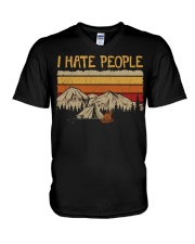 I hate people CP01 V-Neck T-Shirt thumbnail