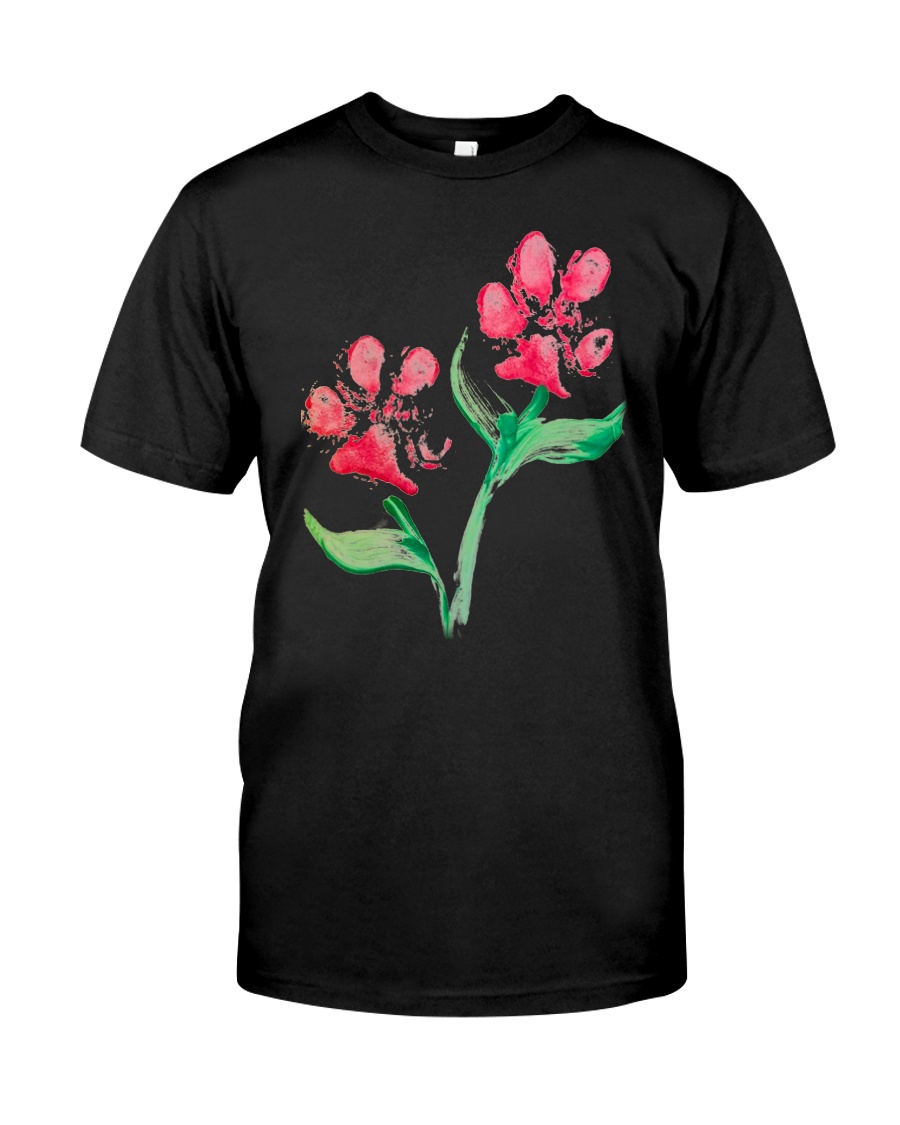 Dog - Flower 01 Classic T-Shirt