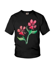 Dog - Flower 01 Youth T-Shirt thumbnail