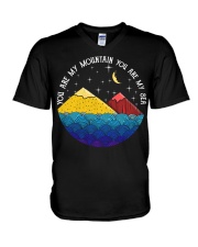 You are my mountain you are my sea V-Neck T-Shirt thumbnail