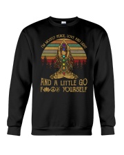 Im mostly peace Crewneck Sweatshirt thumbnail