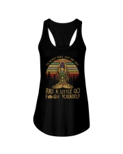 Im mostly peace Ladies Flowy Tank thumbnail