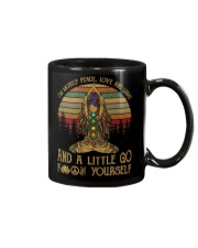 Im mostly peace Mug thumbnail