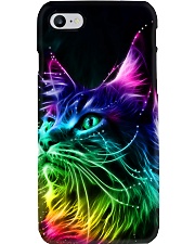 Beautiful Cat Fractal Phone Case thumbnail