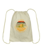 Go outside - Worst case scenario bigfoot kills you Drawstring Bag thumbnail