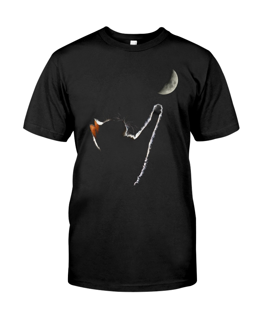 Cat Chasing The Moon Classic T-Shirt