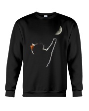 Cat Chasing The Moon Crewneck Sweatshirt thumbnail