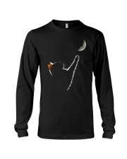 Cat Chasing The Moon Long Sleeve Tee thumbnail