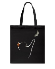 Cat Chasing The Moon Tote Bag thumbnail