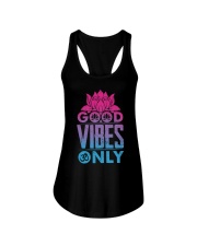 Good vibes only Ladies Flowy Tank thumbnail