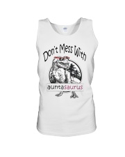 Don't mess with auntasaurus Unisex Tank thumbnail