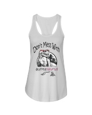 Don't mess with auntasaurus Ladies Flowy Tank thumbnail
