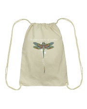 Whisper words of wisdom - Let it be Drawstring Bag thumbnail