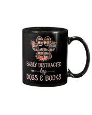Easily Distracted By Dogs And Books Mug thumbnail
