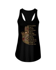 Let no sadness come to this heart Ladies Flowy Tank thumbnail