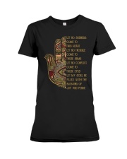 Let no sadness come to this heart Premium Fit Ladies Tee thumbnail