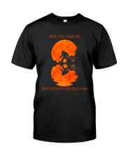 Bigfoot saw me Premium Fit Mens Tee thumbnail