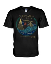 You cant scare me Im a crazy person V-Neck T-Shirt thumbnail