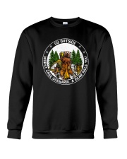 Go ouside - A bear kills you 2 Crewneck Sweatshirt thumbnail