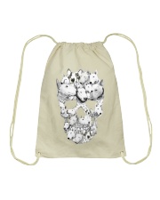 Bull Terrier Skull Drawstring Bag thumbnail