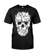 Bull Terrier Skull Premium Fit Mens Tee thumbnail