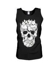Bull Terrier Skull Unisex Tank thumbnail