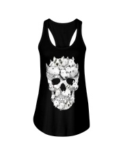 Bull Terrier Skull Ladies Flowy Tank thumbnail