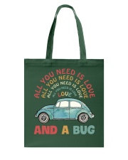 All you need is love and a bug Tote Bag thumbnail