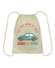 All you need is love and a bug Drawstring Bag thumbnail